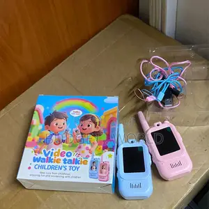 Walkie-Talkies 2-Pack Zinazochajiwa na Kamera & USB-C