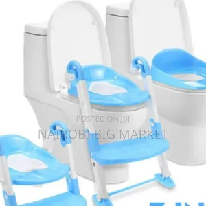 Kiti cha Potty cha 3-in-1 chenye Ngazi ya Kupandia