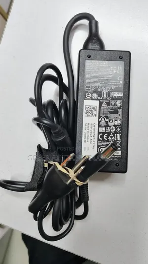 Chaja Halisi ya Laptop ya Dell 65W (Big Pin)