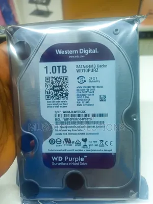 1TB WD Purple CCTV Hard Drive