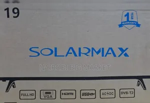 Solarmax 19" TV ya Kidijitali - Mpya Kabisa