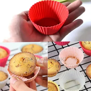 Vikombe vya Cupcake vya Silicone