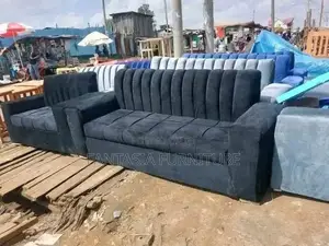 Seti ya Sofa ya Kutosha 5, Kijivu, yenye Mipindo