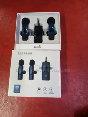 K15 Wireless Lavalier Microphone for Phone & Camera