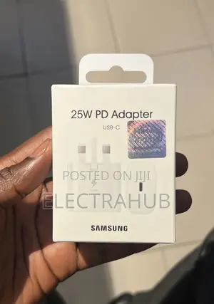 Samsung 25W PD Adapter - Mpya Imezungushwa