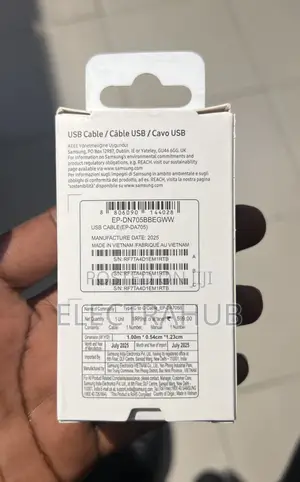 Samsung USB-C to C Cable 5A 1m