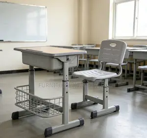 Seti ya Dawati na Kiti cha Kusomea cha Watoto Kinachoweza Kurekebishwa
