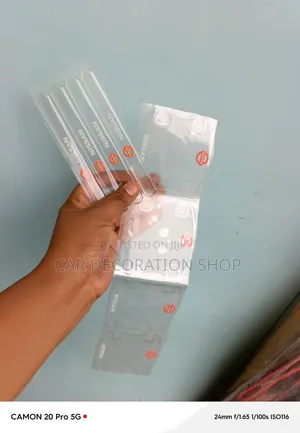 Stika za Vifuniko vya Mikono 8pc Nissan - Transparent na Nembo