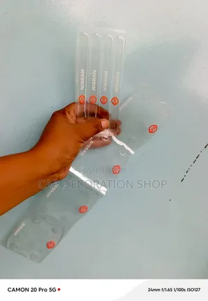 Nissan Transparent Self-Adhesive Protective Films kwa Handles & Bowl