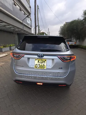 Toyota Harrier Hybrid 2015 Nyeupe