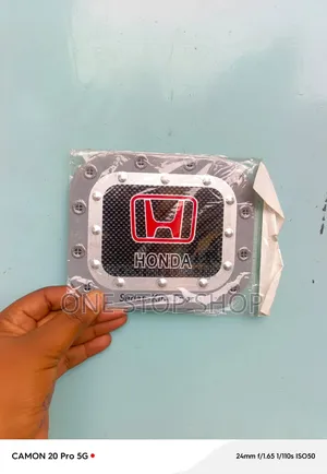 Honda Fuel Tank Cover Sticker & Faux Rivet Styling Accents