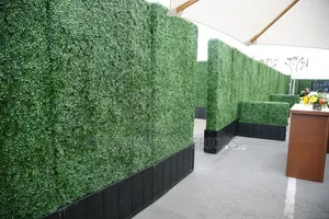 Turn Empty Walls Into Art With Artificial Hedge Panels
