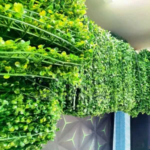 Paneli za Boxwood Hedge Bandia - Ukuta wa Kijani