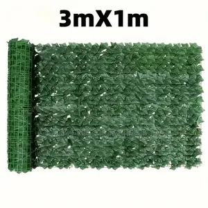 3m by 1m Artificial Green Privacy Fence