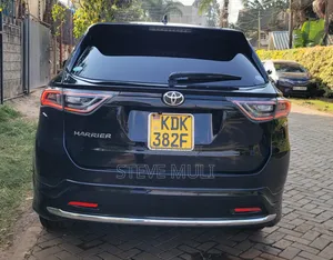 Toyota Harrier 2016 Nyeusi Matt