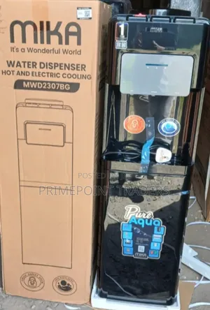 Mika MWD2307BG 3-Tap Water Dispenser - Hot, Normal & Electric Cooling