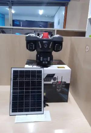V380 Smart 3-Lens Surveillance Camera with Siren