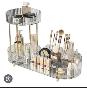 Makeup Organiser 360° Hifadhi ya Vipodozi inayozunguka