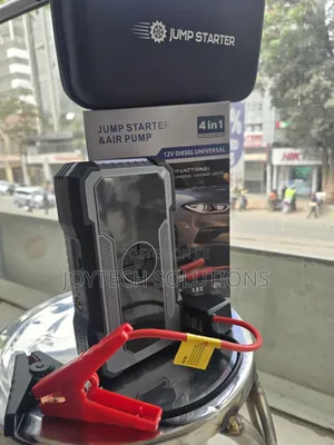 Quality 12V Universal Car Jump Starter + Air Compressor