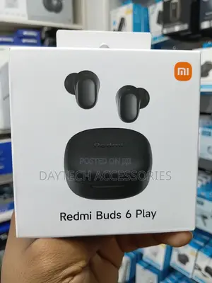Xiaomi Redmi Buds 6 Play Wireless Earbuds - Black