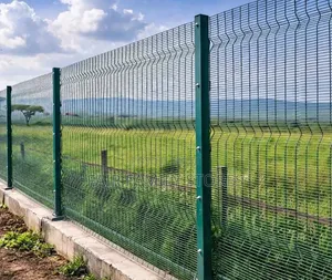Security Mesh Fence - 3D Curved Welded Wire