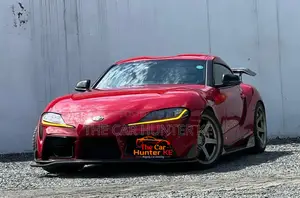 Toyota Supra 2020 Nyekundu