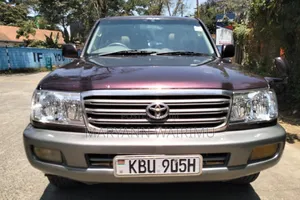 Toyota Land Cruiser 100 Series 2006 Burgundy