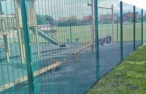 Clear Anti-Climbing 3D Curved Welded Wire Mesh Fence
