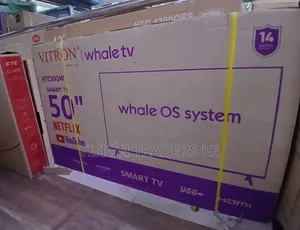 Vitron 50-inch HTC50W Smart Whale OS Frameless Full HD TV