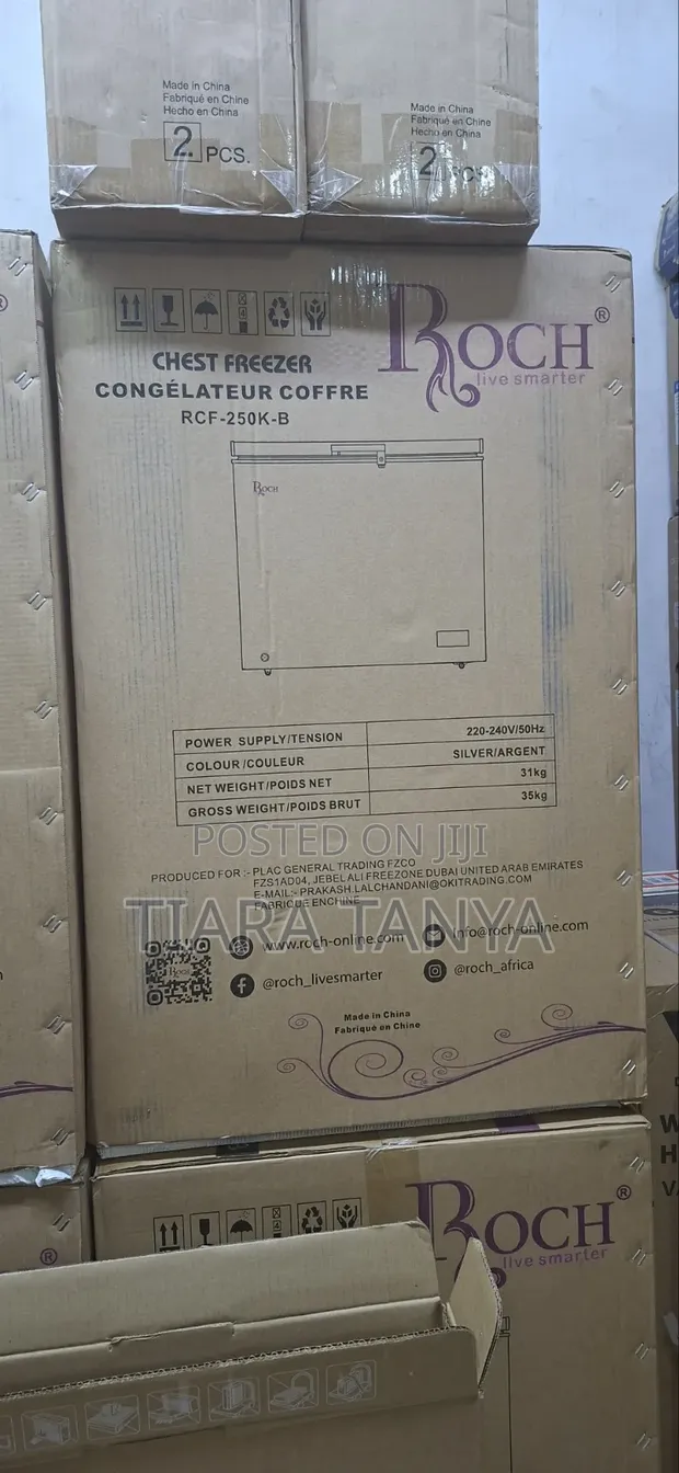 Roch 200 Litres Chest Freezer RCF 250k B - 1