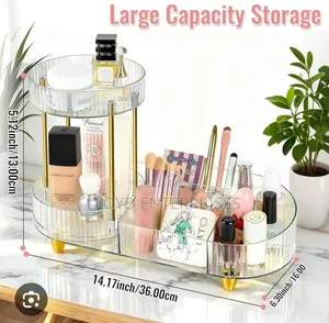 Makeup Organiser 360° Rotating kwa Vipodozi