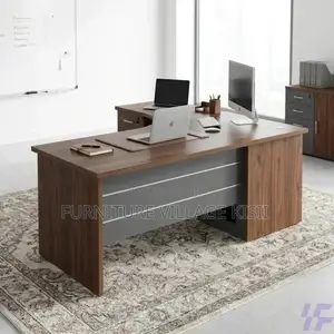 Office Furniture; 1.6M Curved Clerical Office Desk.