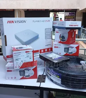 Complete 4-Channel Smart Hybrid 2MP CCTV Kit