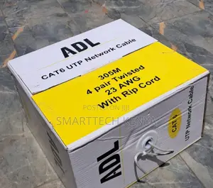 CAT6 UTP Cable ya Data ya Ndani 305M kwa Mitandao