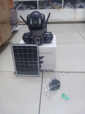 Triple Lens 4G Solar PTZ Security Camera with Night Vision