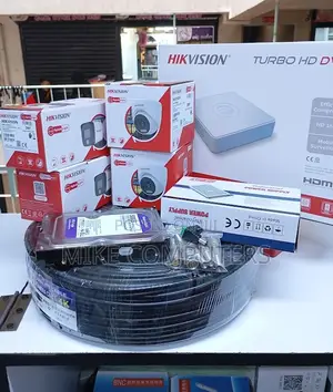 Hikvision Smart Hybrid 4 Channel CCTV Kit 24/7 Color