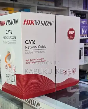 Hikvision Original Pure Copper 305m CAT6 CCTV Cable Roll