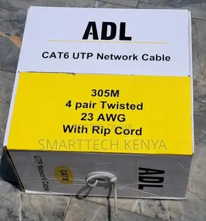 ADL CAT6 UTP LAN Cable 305 Metres Kebo ya Internet ya Ethernet