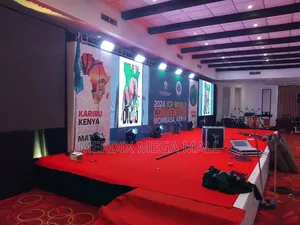 Event Stage Setup & Branding by Merdix Solutions