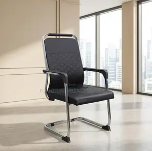 Leather Mid Back Non Swivel Boardroom Chair