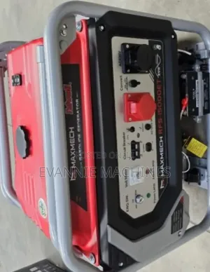 Maxmech RFS-5200e 3.8KVA Key Start Petrol Generator