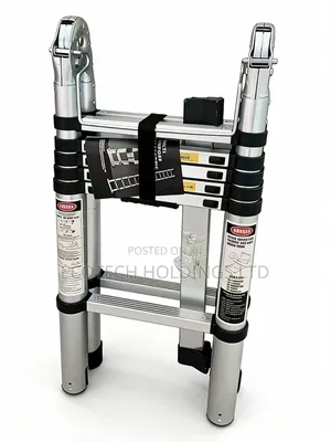 2.5m Ladder ya Telescopic Mbili ya Kukunja