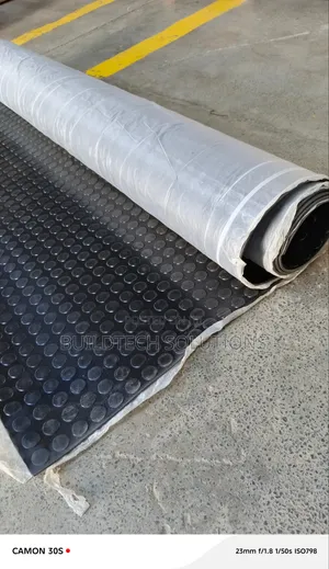 Round Studded Coin Mat 1m x 10m Roll