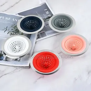 Silicone Sink Drain Stopper Hair Filter