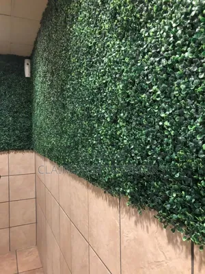 Lush Boxwood Hedge Panels for Wall Ascents
