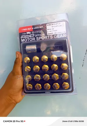 Standard Hexagon Tuner Nuts na Lock Nut Set Key