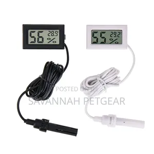 Mini LCD Humidity Meter & Thermometer kwa Incubators