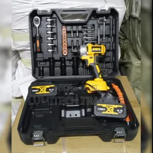 Dewalt 198V Cordless Impact Wrench (2 Batteries)