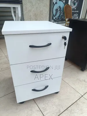 Boss Office Products White Pedestal Drawers