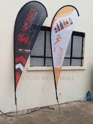 Teardrop Flag Stand na Branding (3.5m & 4.5m)